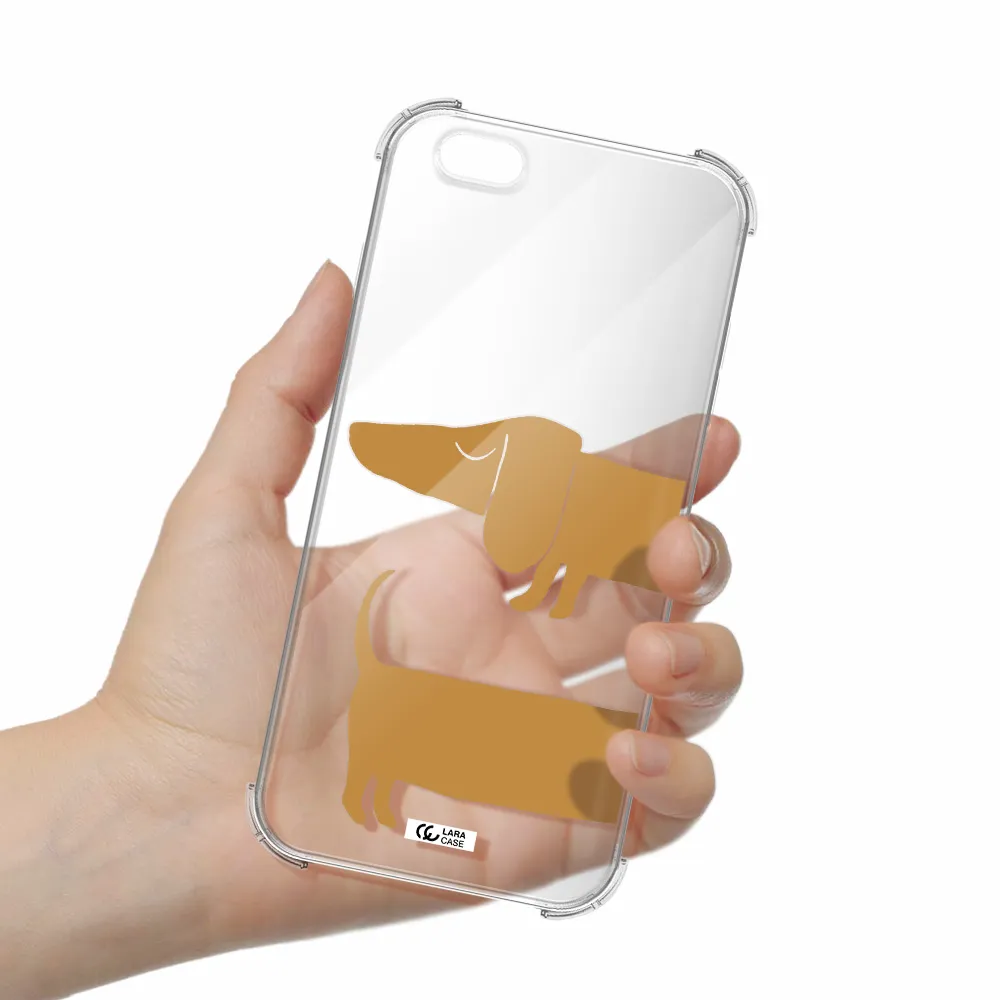 Dachshund Apple iPhone 6S Clear PC Case