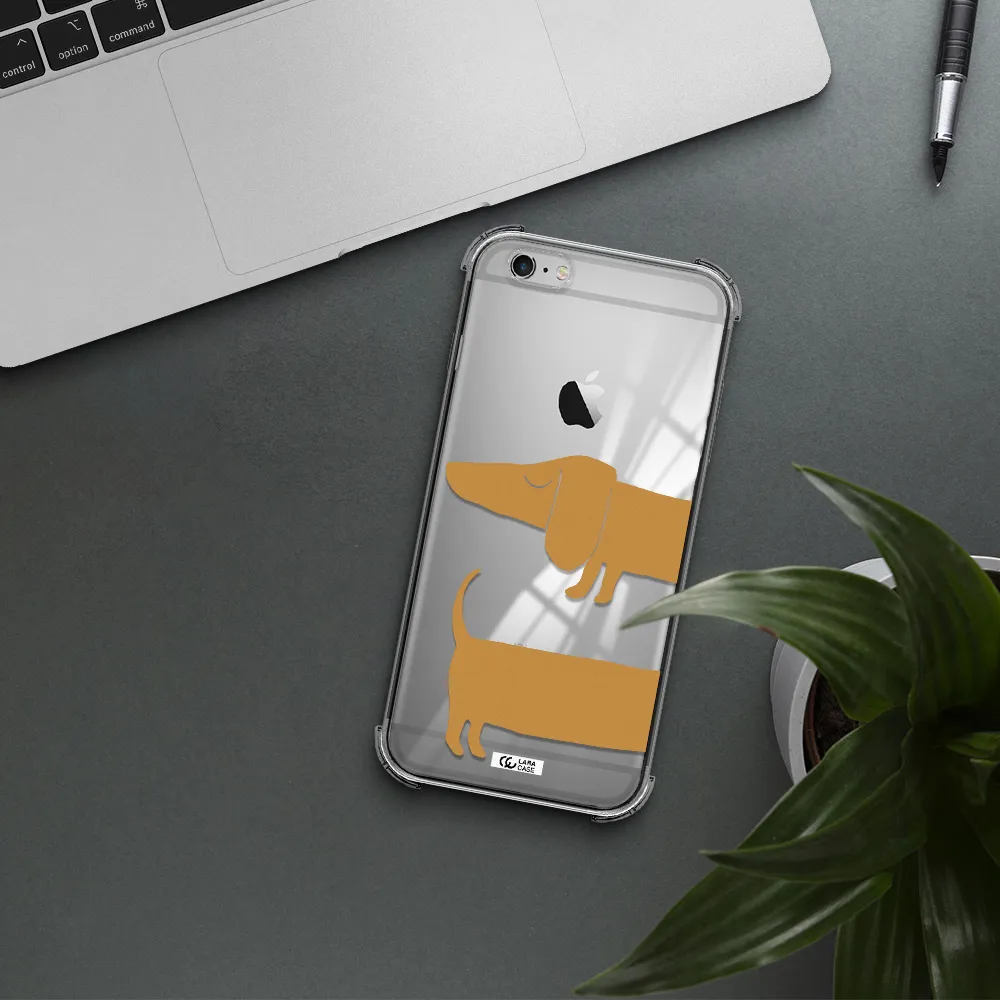 Dachshund Apple iPhone 6S Clear PC Case