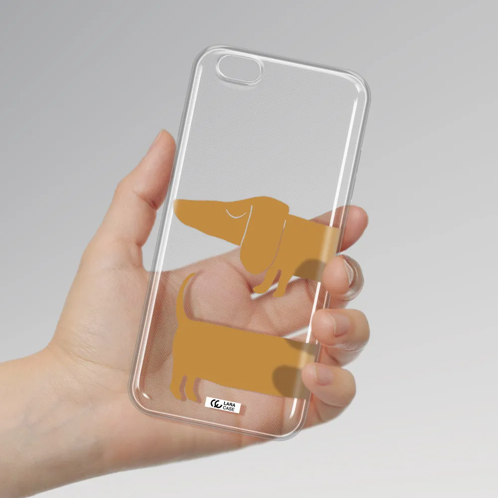 Dachshund Apple iPhone 6S Clear TPU Case