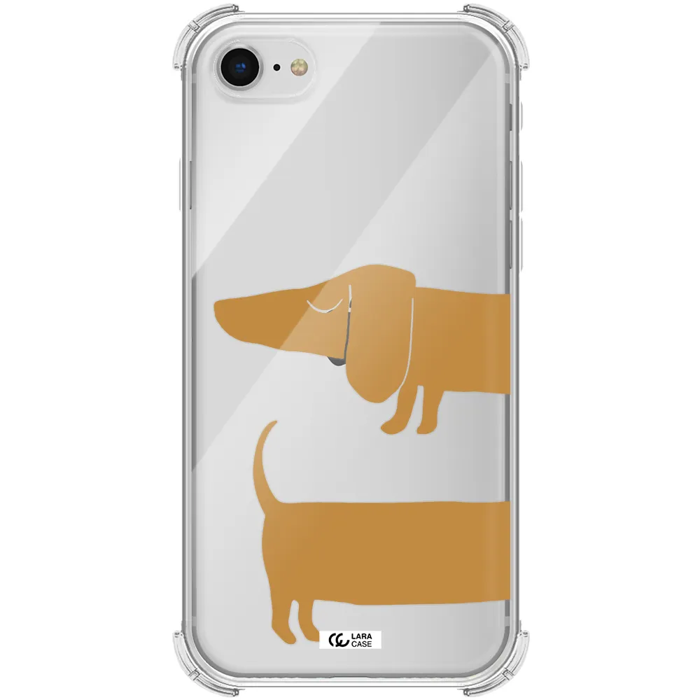 Dachshund Apple iPhone se 2020 Clear PC Case