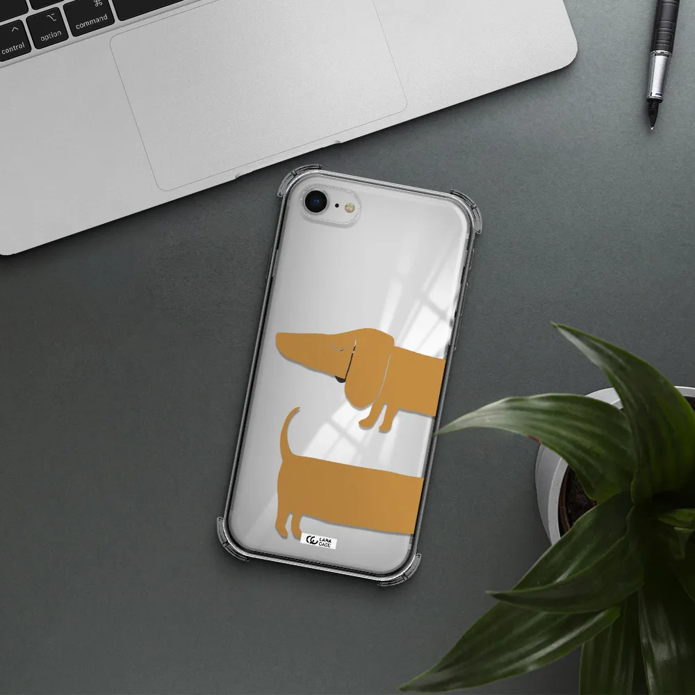 Dachshund Apple iPhone se 2020 Clear PC Case