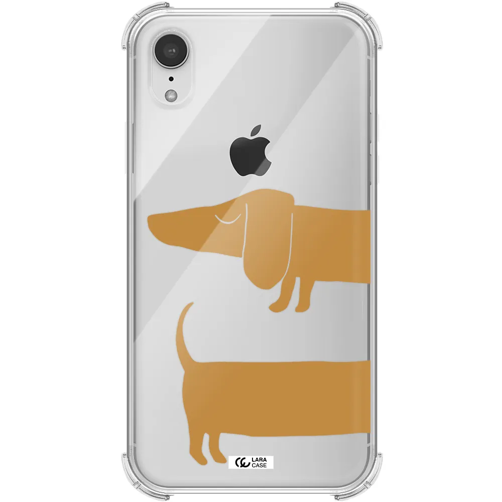 Dachshund Apple iPhone XR Clear PC Case