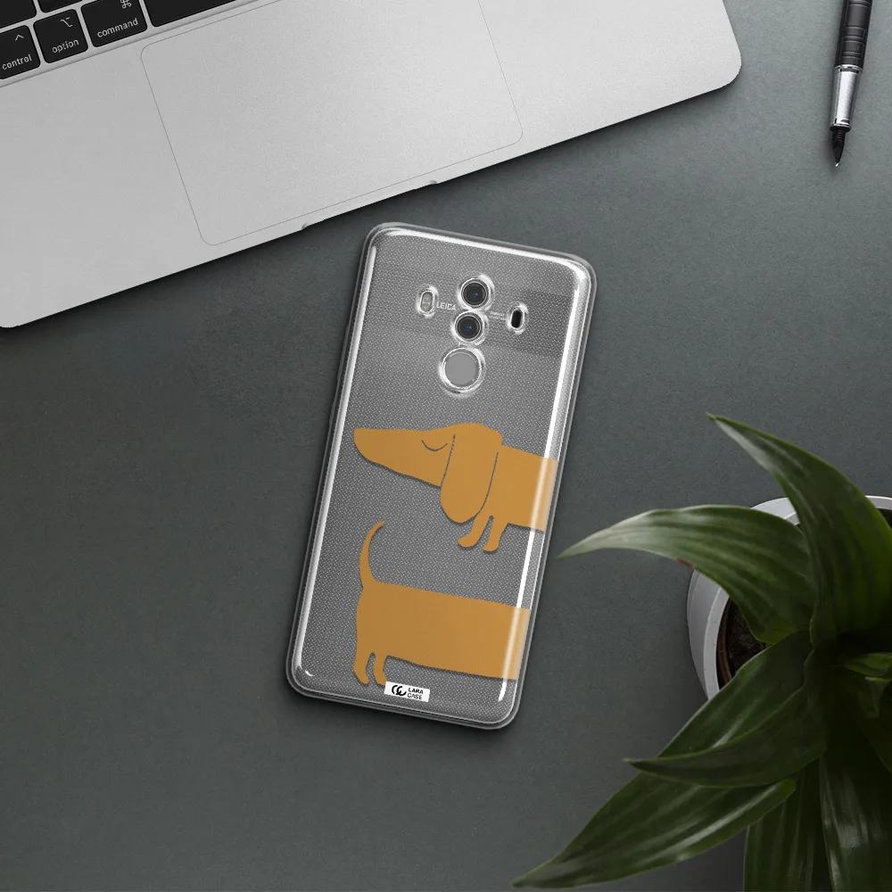 Dachshund Huawei Mate 10 Pro Clear TPU Case