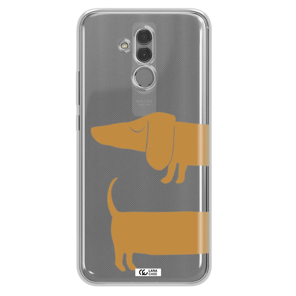 Dachshund Huawei Mate 20 Lite Clear TPU Case