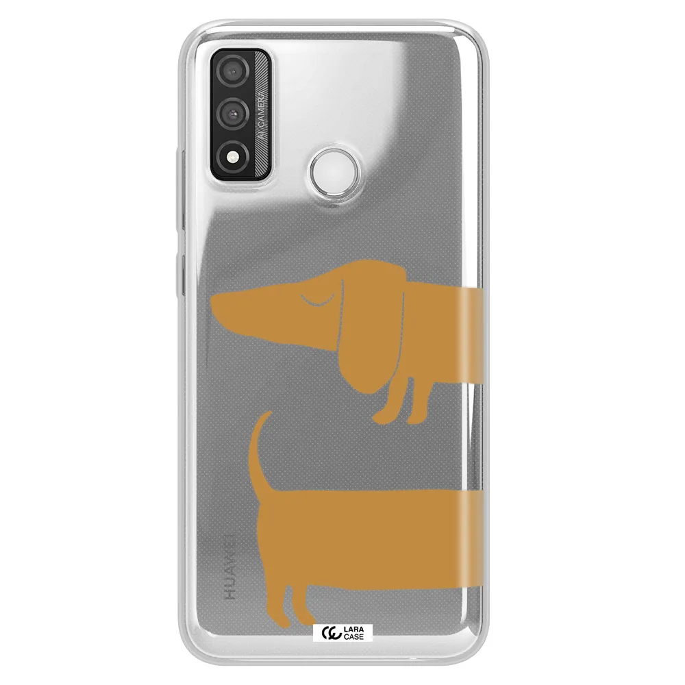 Dachshund Huawei P Smart 2020 Clear TPU Case