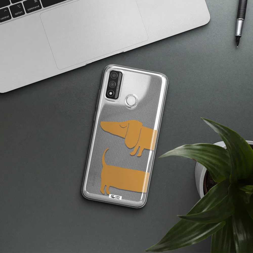 Dachshund Huawei P Smart 2020 Clear TPU Case