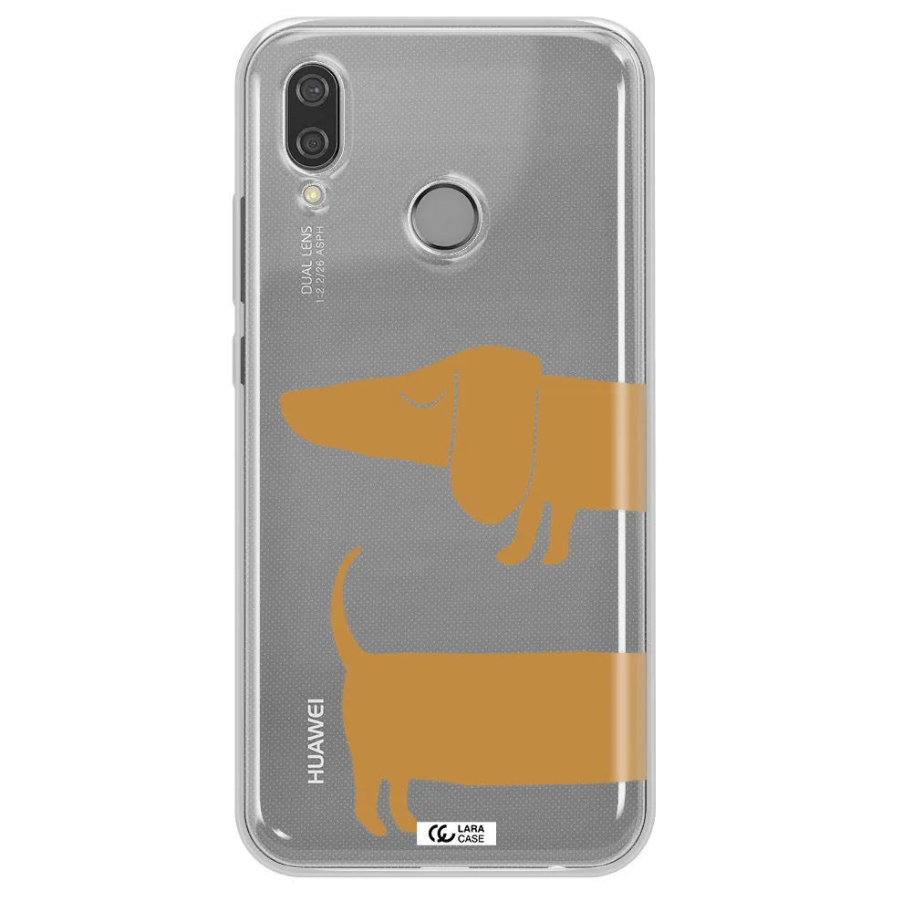 Dachshund Huawei P20 Lite Clear TPU Case