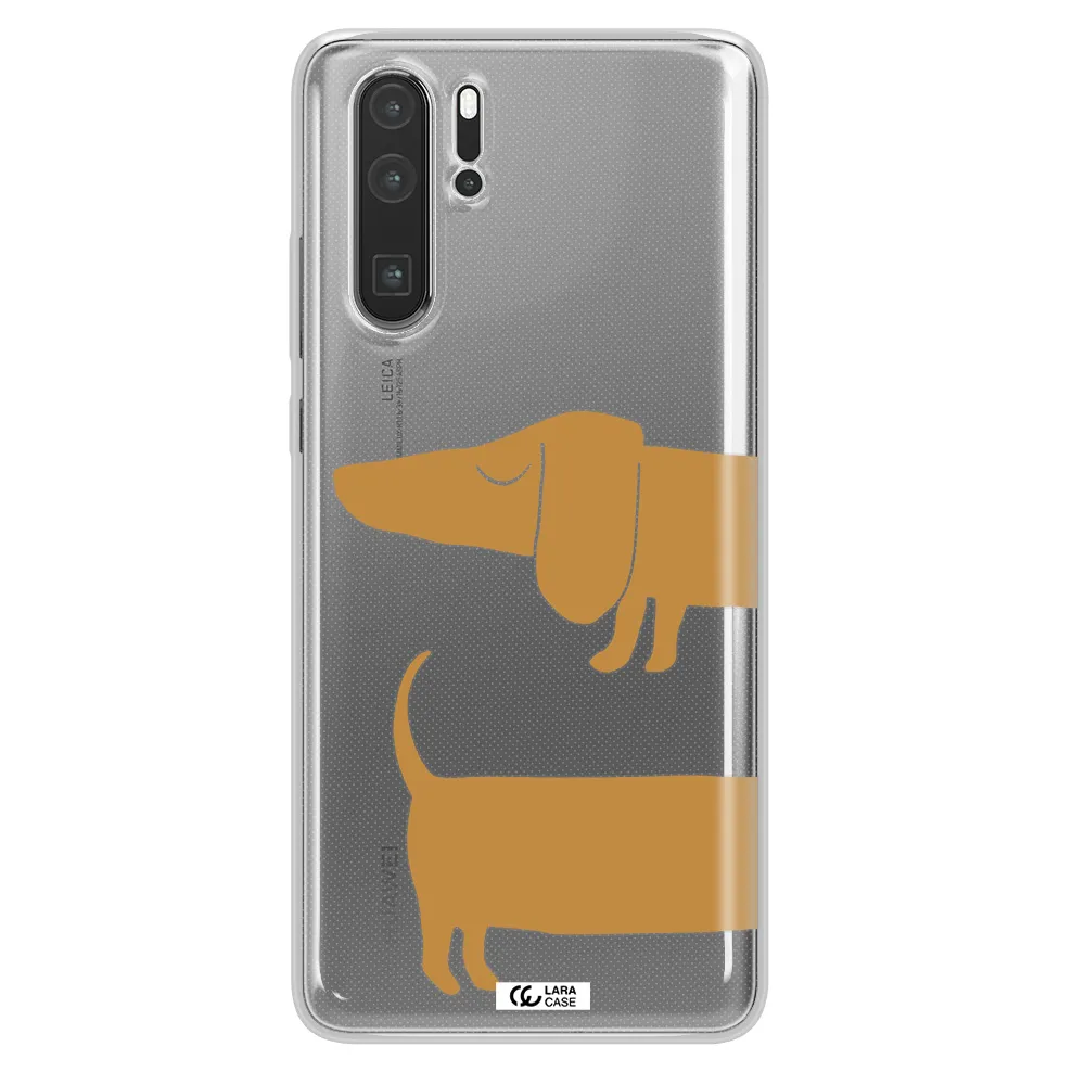Dachshund Huawei P30 Pro Clear TPU Case