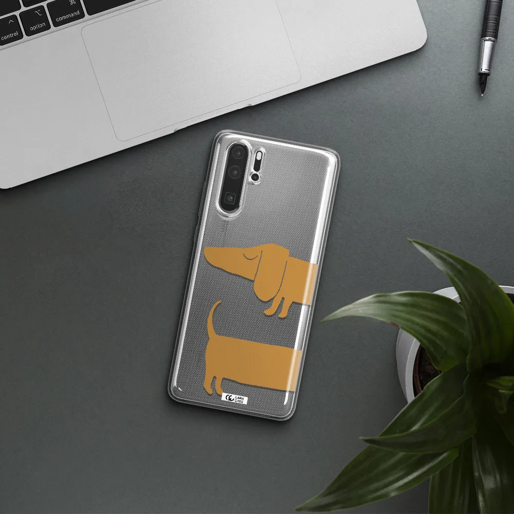 Dachshund Huawei P30 Pro Clear TPU Case
