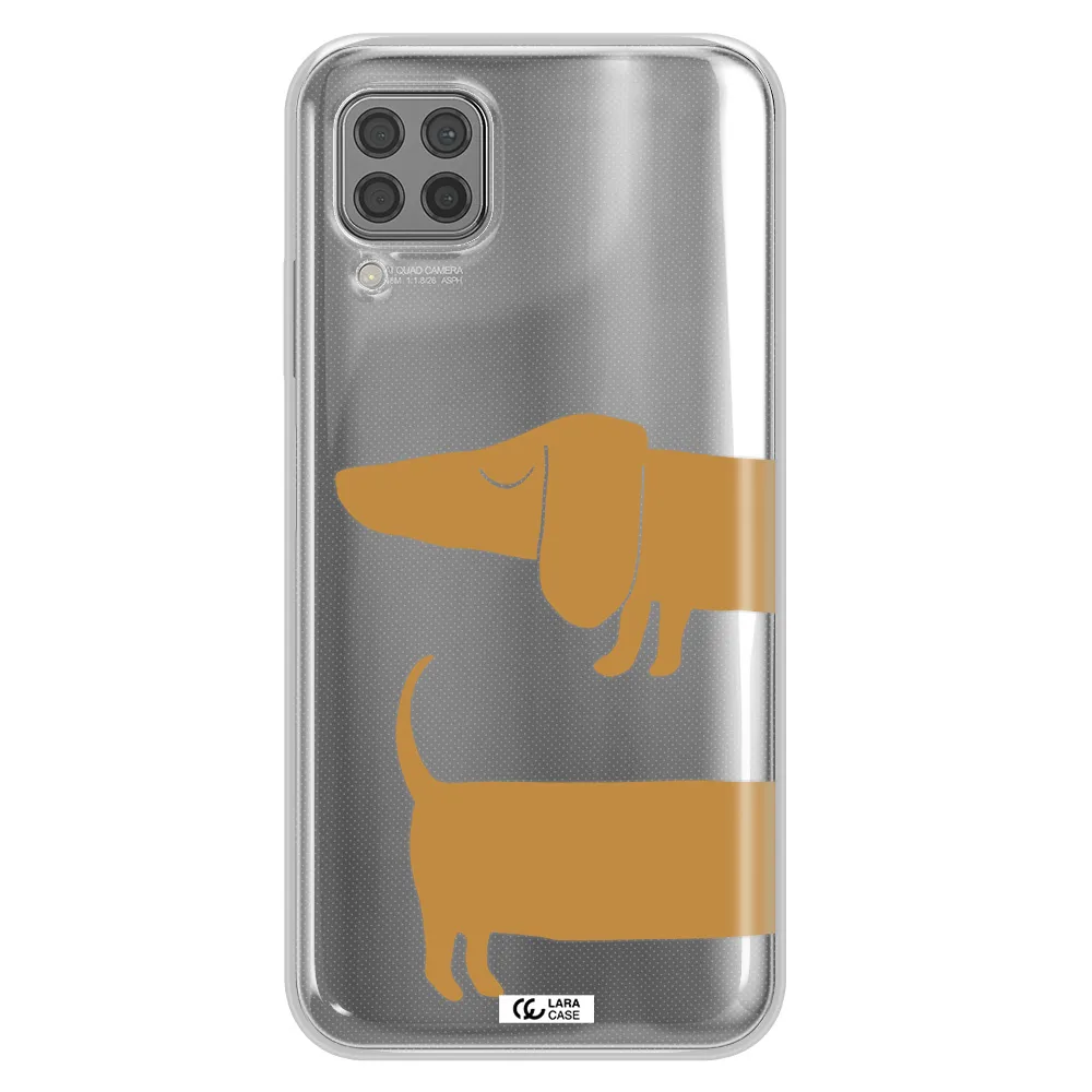 Dachshund Huawei P40 Lite Clear TPU Case