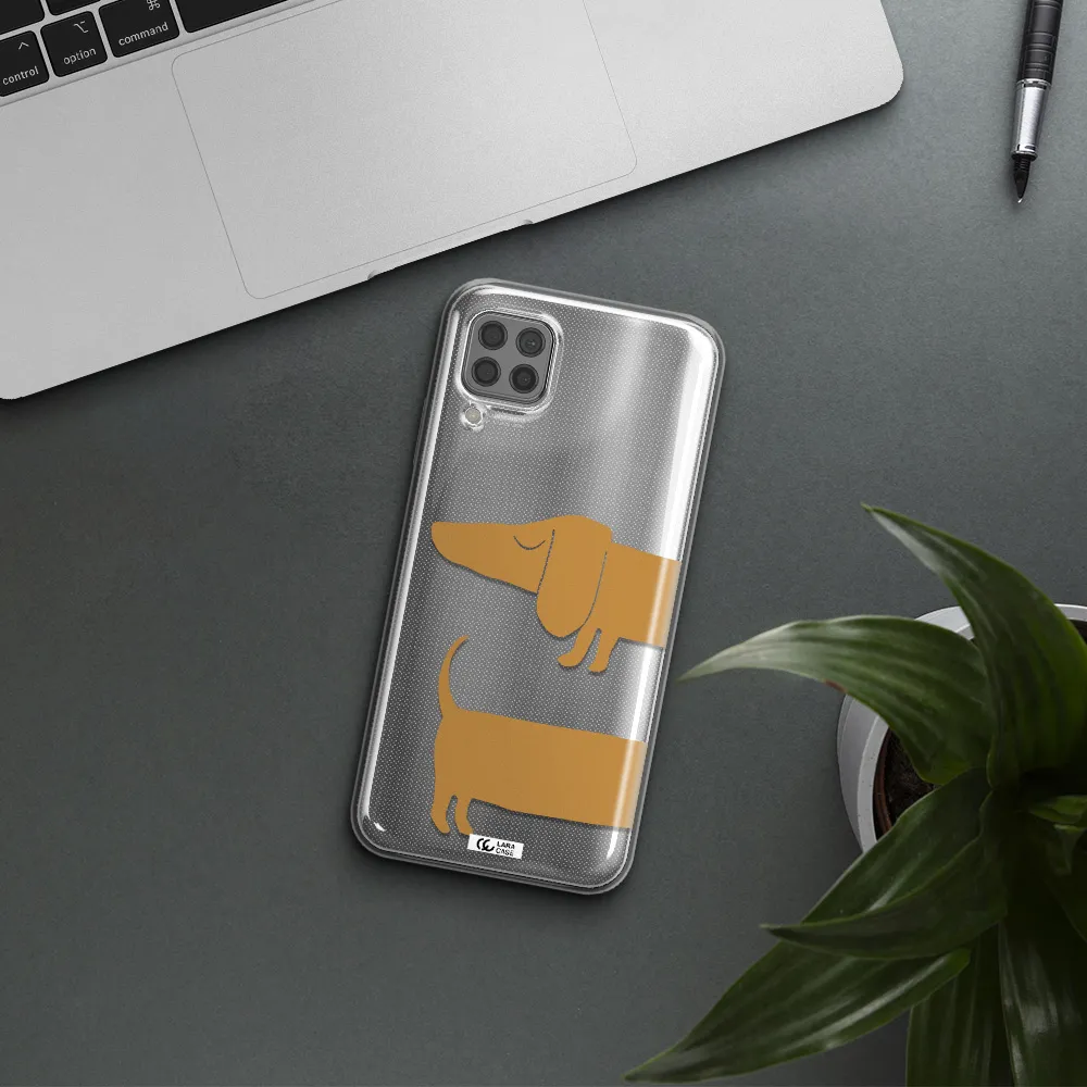 Dachshund Huawei P40 Lite Clear TPU Case