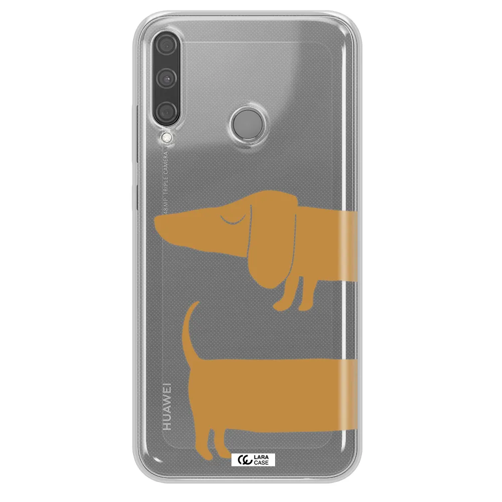 Dachshund Huawei P40 Lite E Clear TPU Case