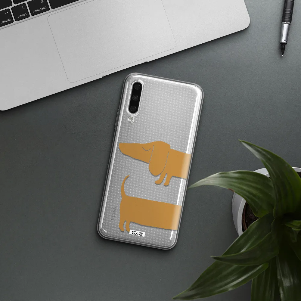 Dachshund Huawei Y9S Clear Tpu Case