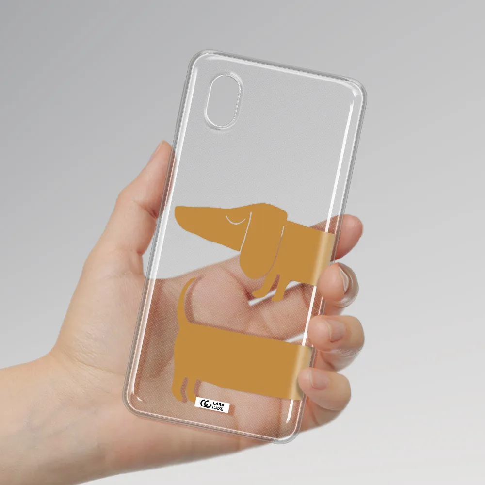 Dachshund Samsung A01 Core Clear Tpu Case
