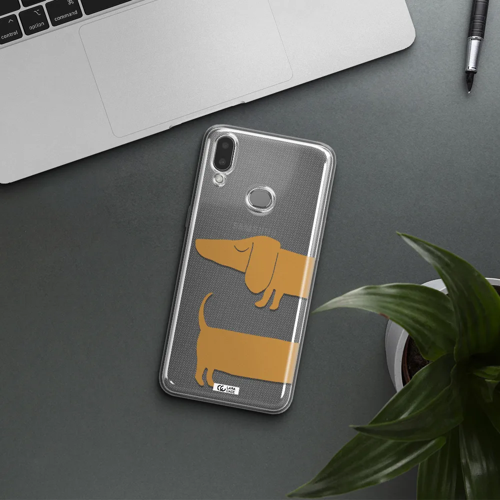 Dachshund Samsung A10S Clear TPU Case