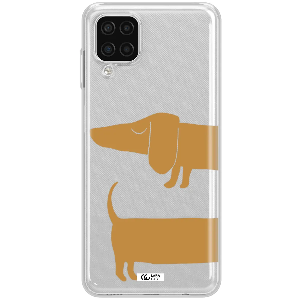 Dachshund Samsung A12 4g Clear TPU Case