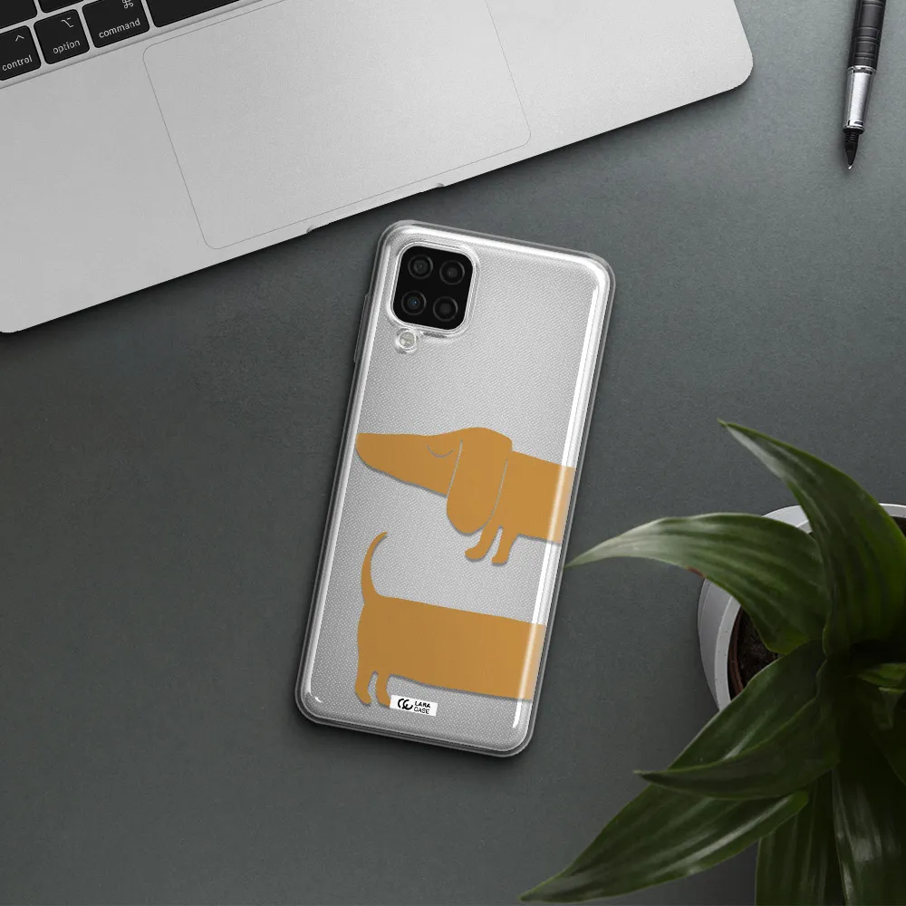 Dachshund Samsung A12 4g Clear TPU Case
