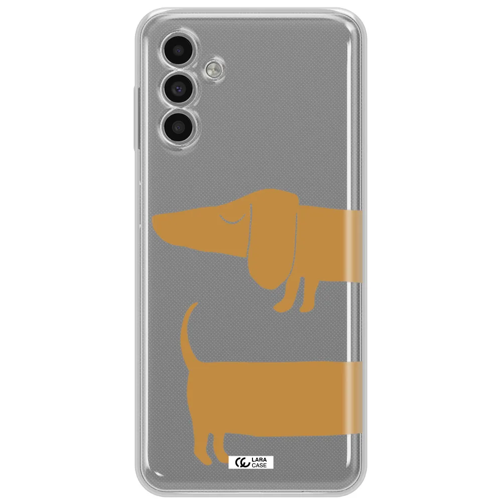 Dachshund Samsung A13 5G Clear Tpu Case