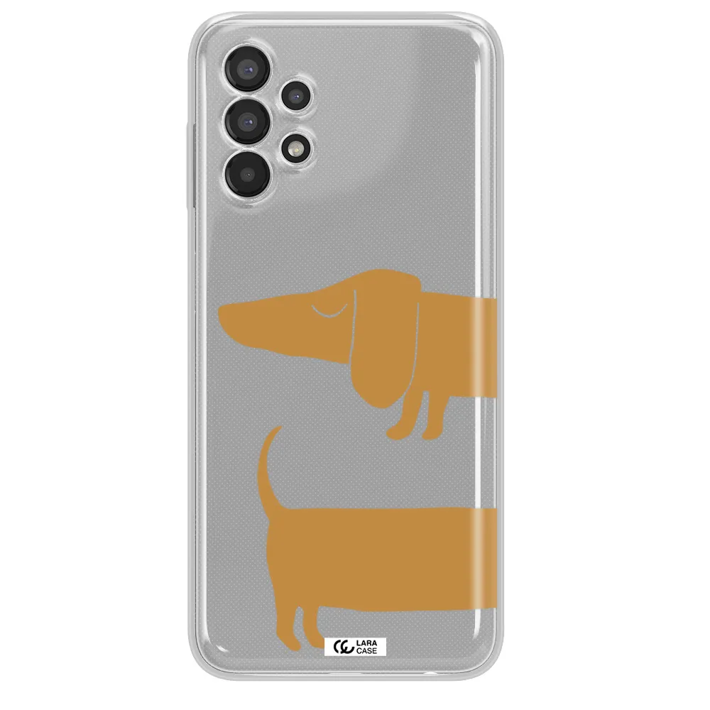 Dachshund Samsung A13 Clear TPU Case