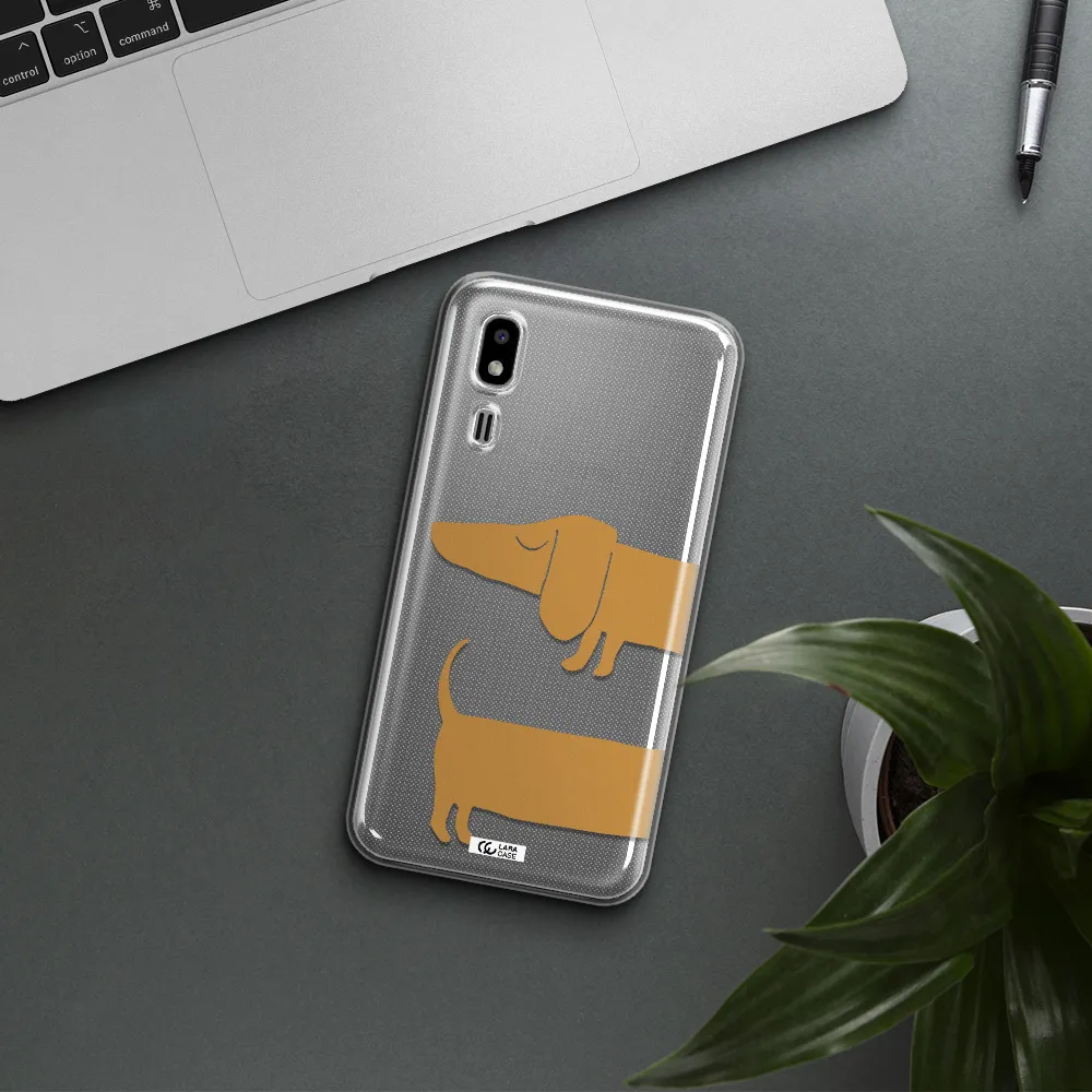 Dachshund Samsung A2 Core Clear TPU Case