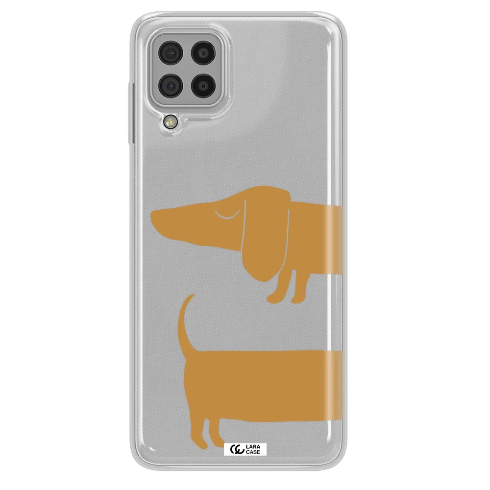 Dachshund Samsung A22 4g Clear TPU Case