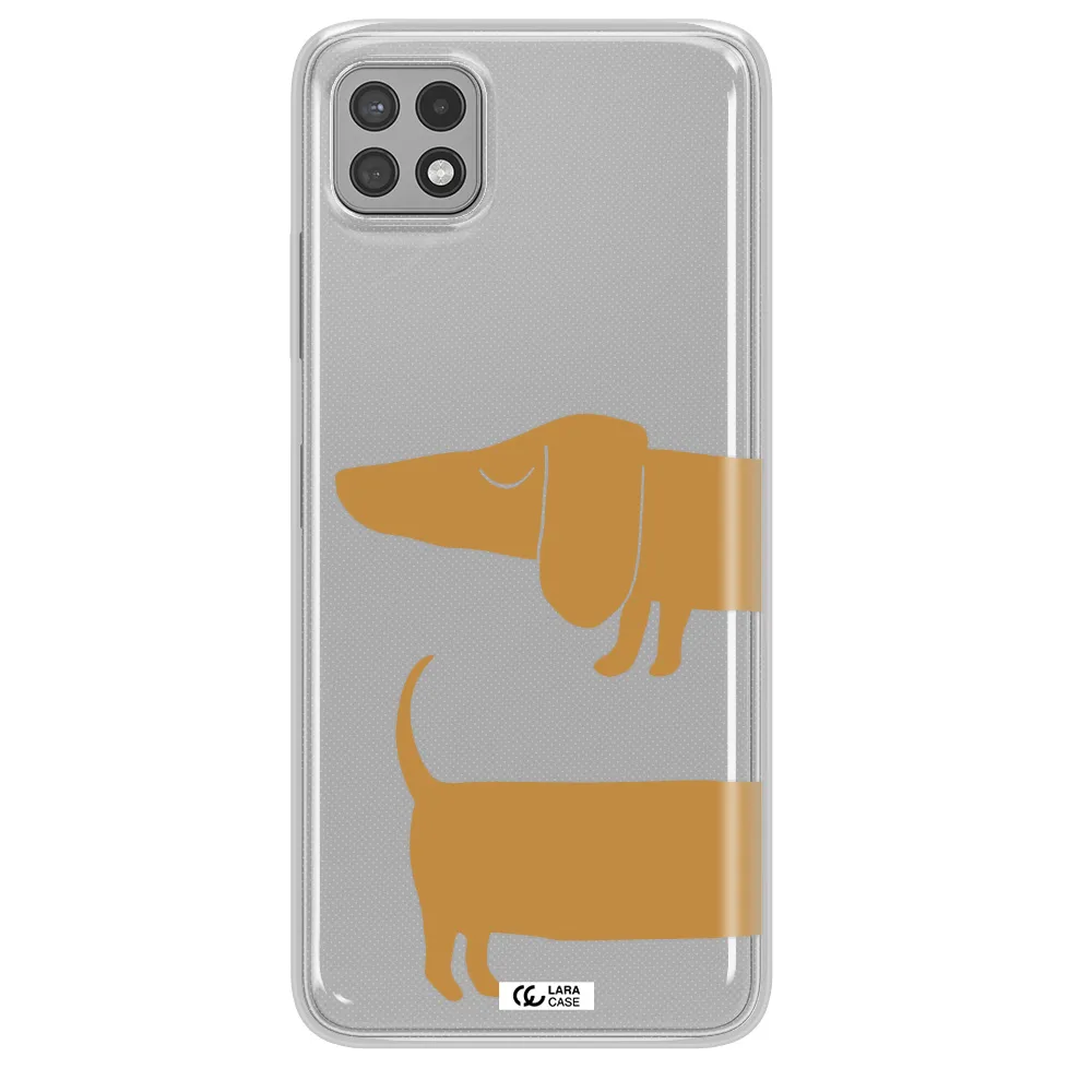 Dachshund Samsung A22 5g Clear TPU Case