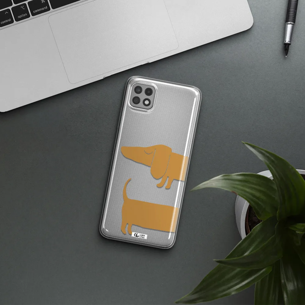 Dachshund Samsung A22 5g Clear TPU Case