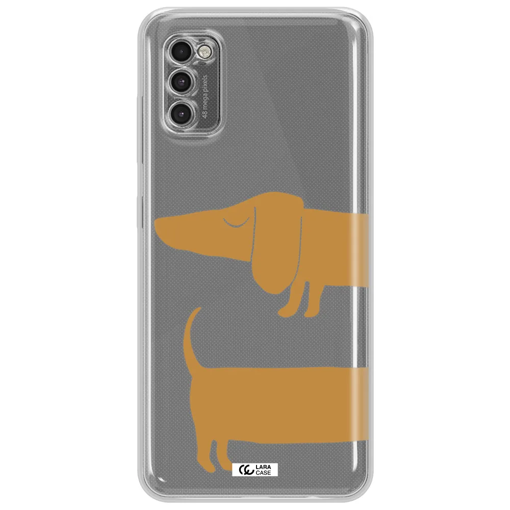 Dachshund Samsung A41 Clear Tpu Case