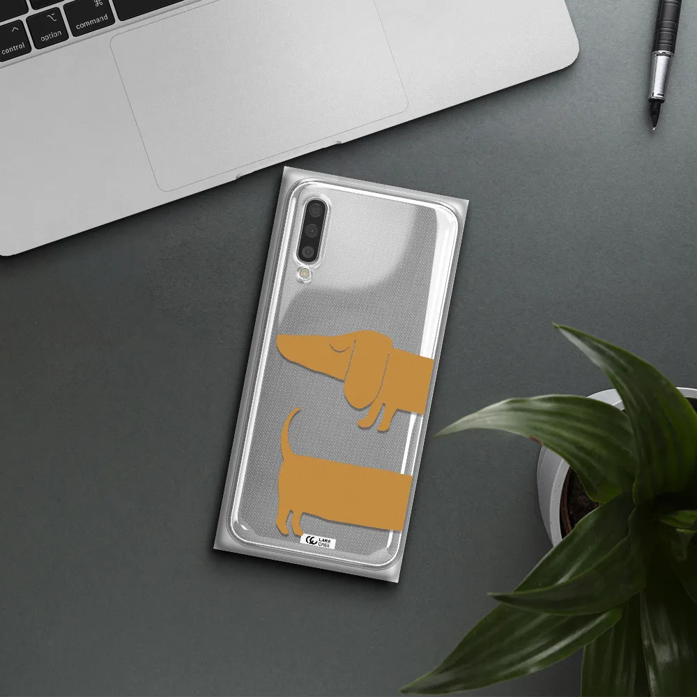 Dachshund Samsung A50S Clear Tpu Case