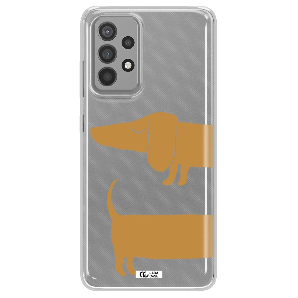 Dachshund Samsung A52 Clear TPU Case