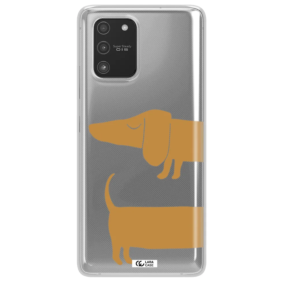 Dachshund Samsung A91 Clear TPU Case