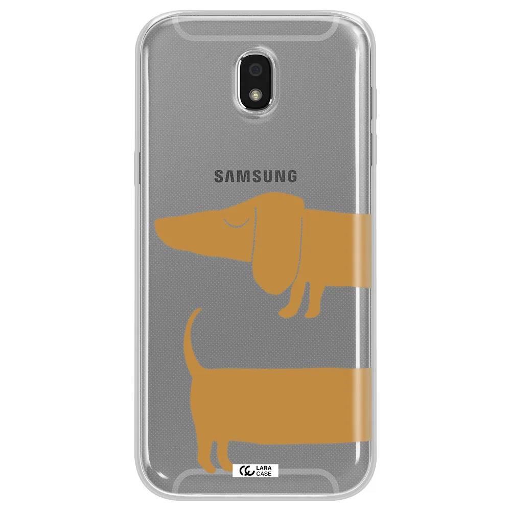 Dachshund Samsung J5 2017 Clear TPU Case