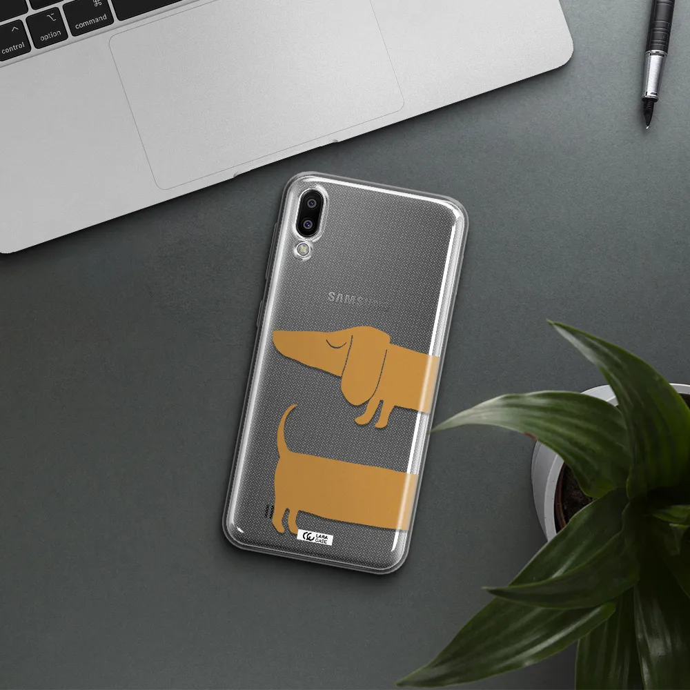 Dachshund Samsung M10 Clear TPU Case