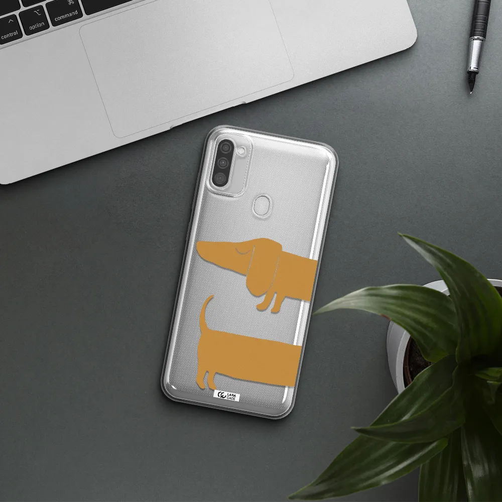 Dachshund Samsung M11 Clear TPU Case