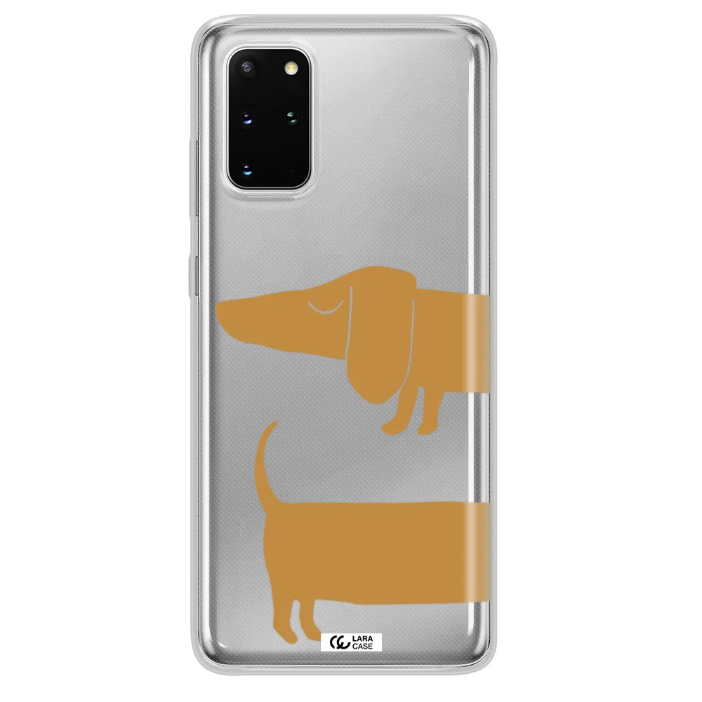 Dachshund Samsung S 20 Plus Clear TPU Case