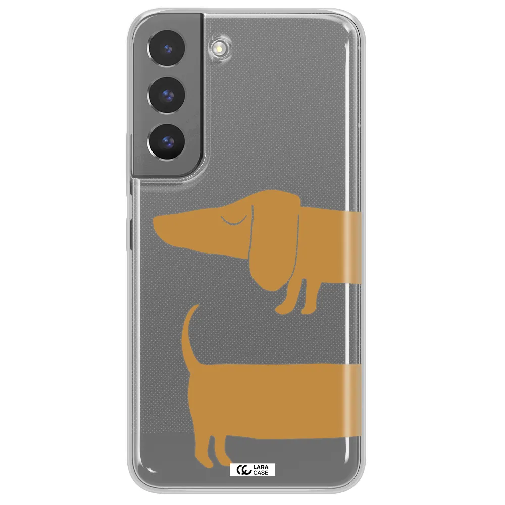 Dachshund Samsung S 22 Clear TPU Case