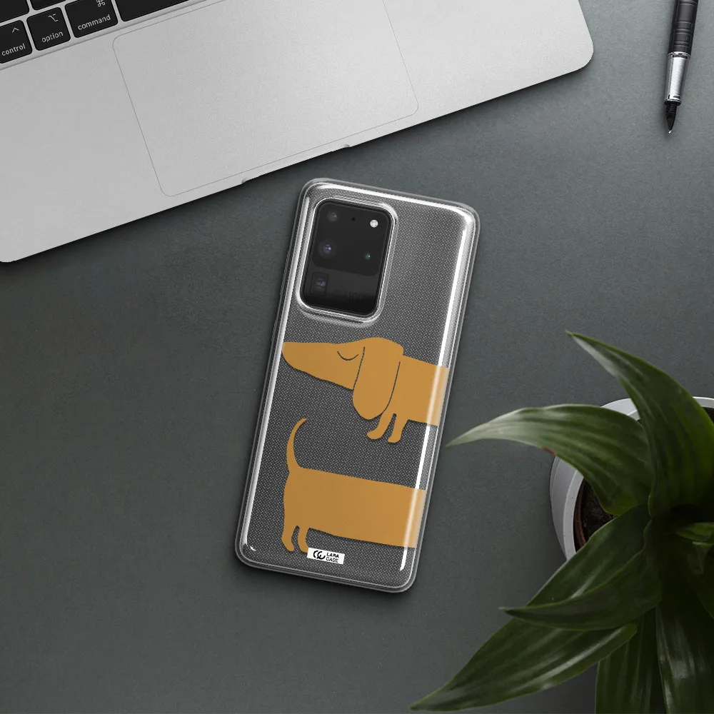Dachshund Samsung S20 Ultra Clear TPU Case