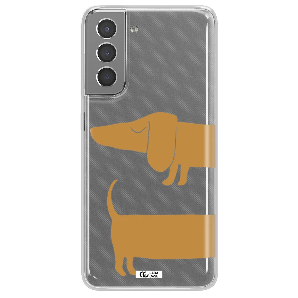 Dachshund Samsung S21 Plus Clear TPU Case