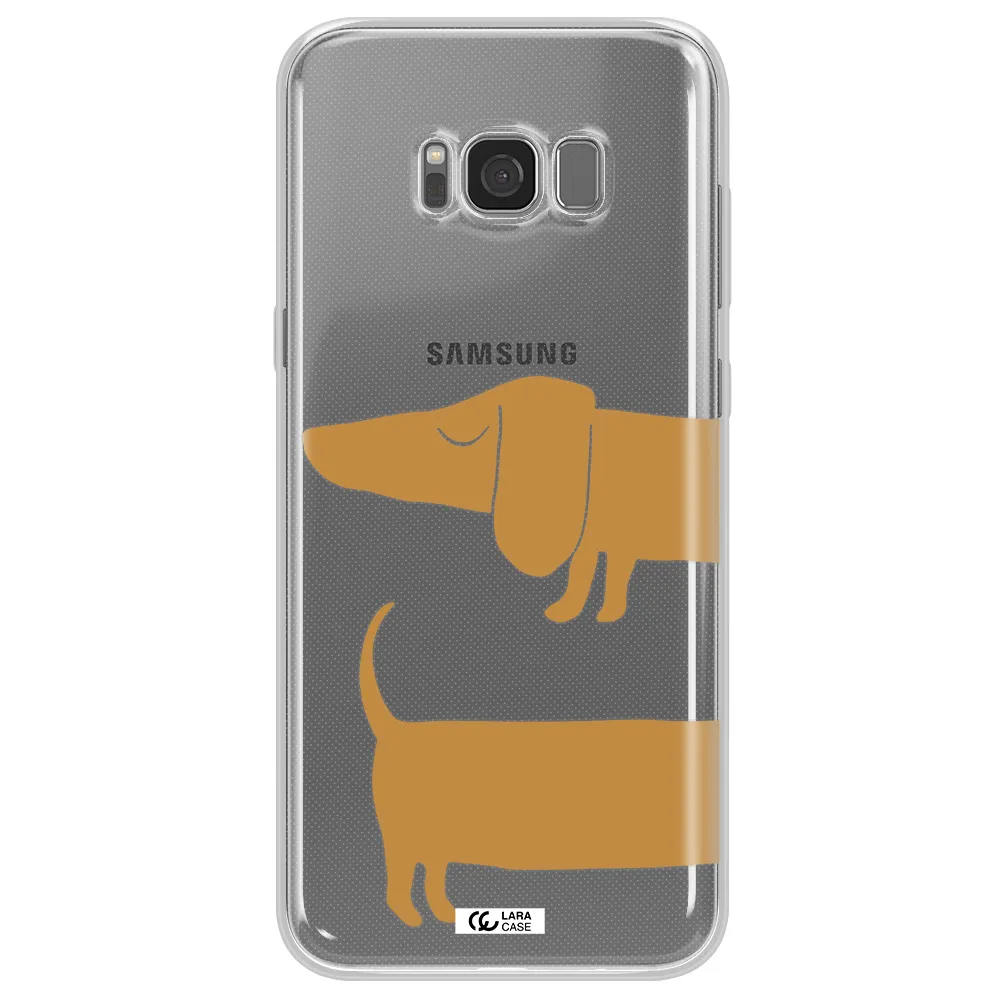 Dachshund Samsung S8 Clear TPU Case