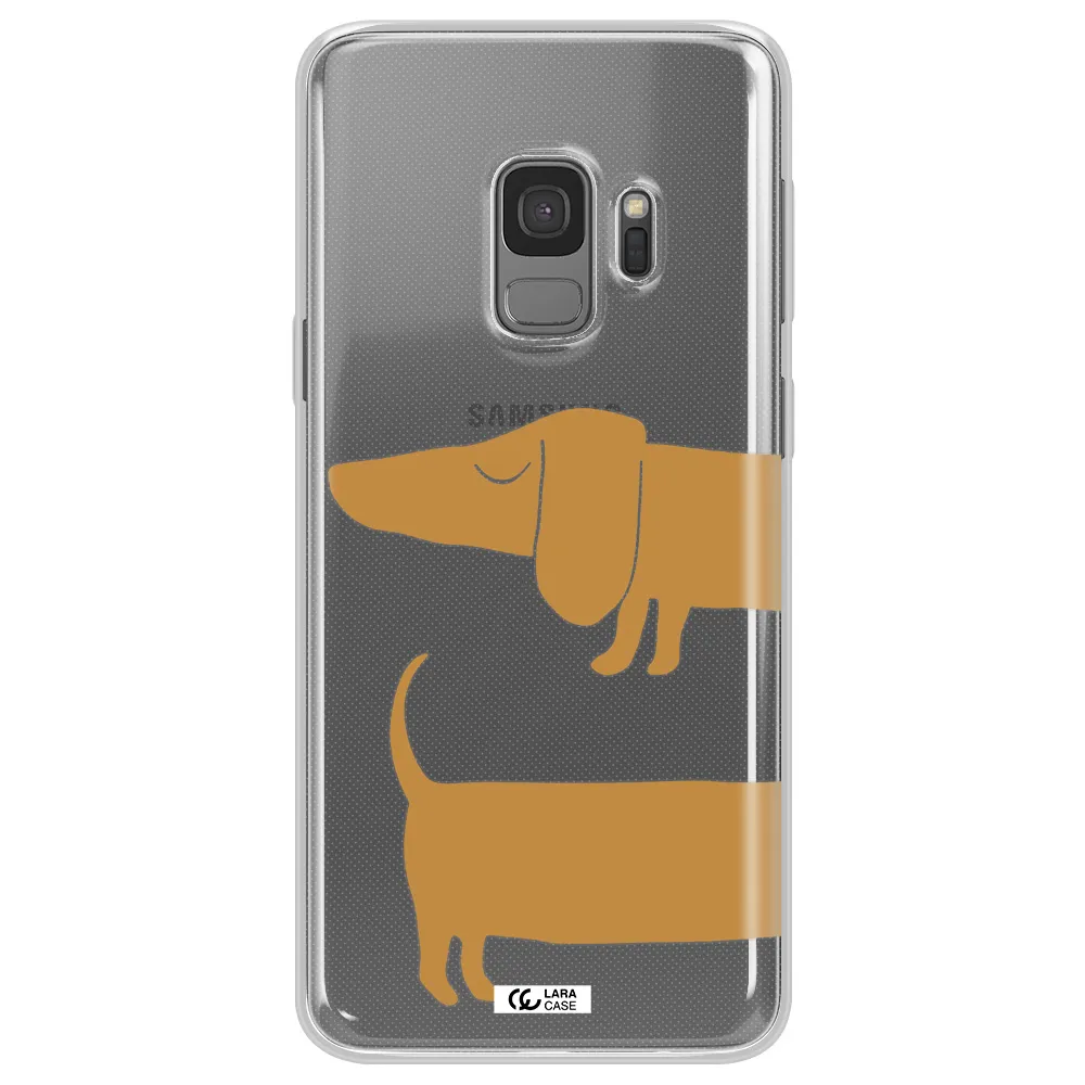 Dachshund Samsung S9 Clear TPU Case