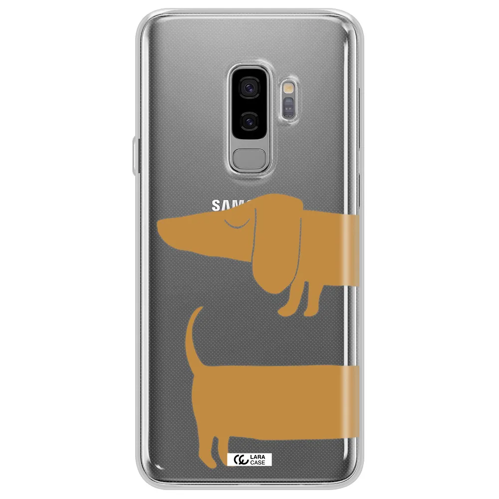 Dachshund Samsung S9 Plus Clear TPU Case