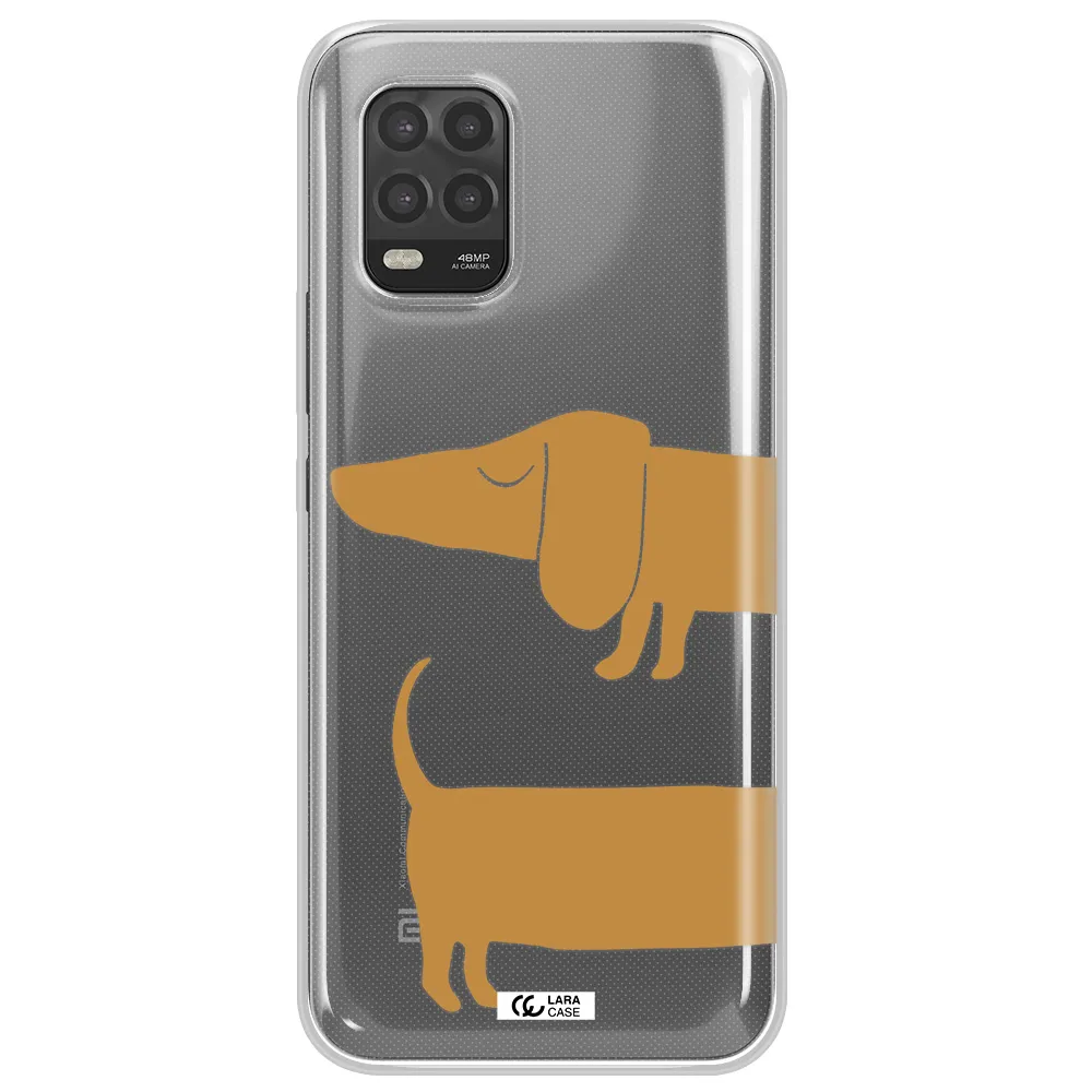 Dachshund Xiaomi Mi 10 Lite Clear TPU Case