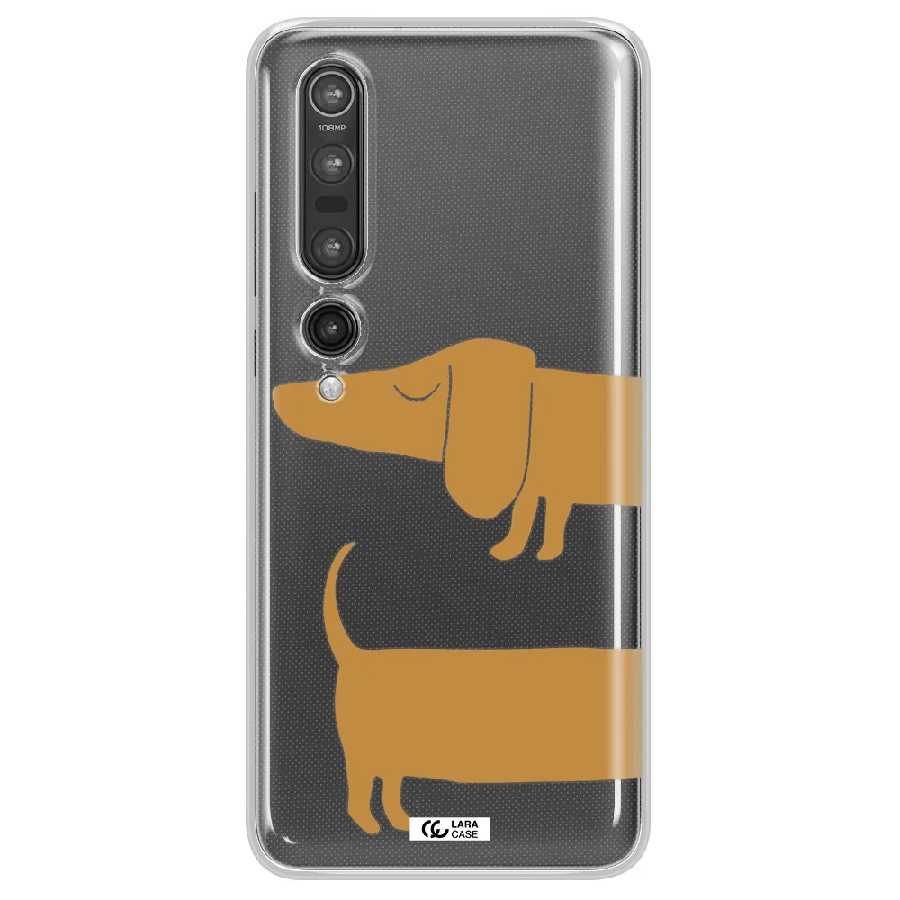Dachshund Xiaomi Mi 10 Pro Clear TPU Case