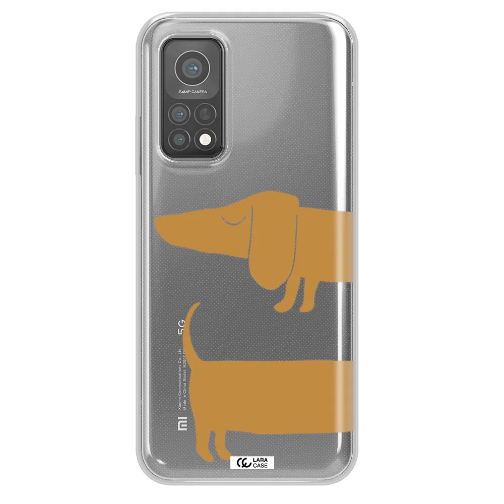 Dachshund Xiaomi Mi 10 T Pro Clear TPU Case