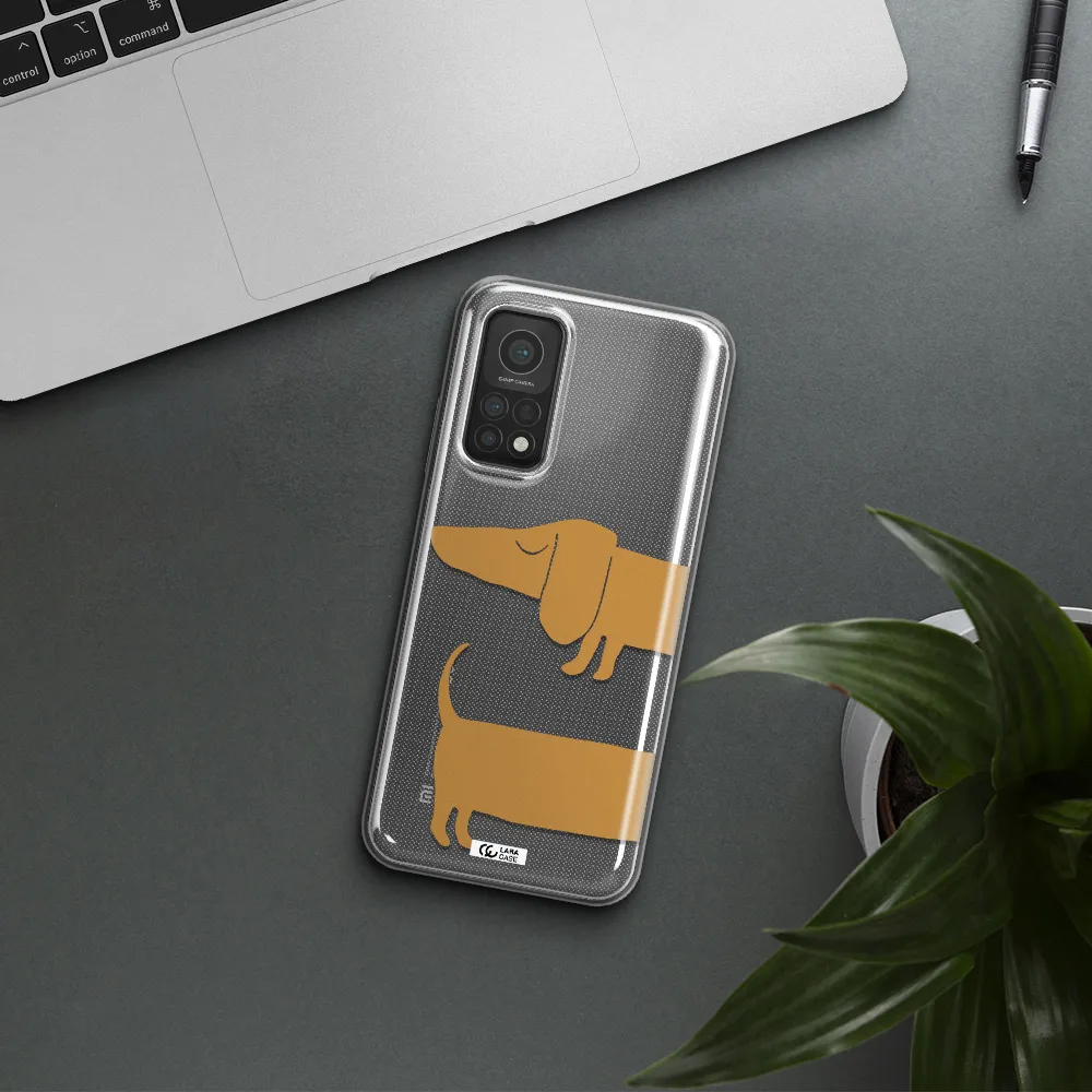Dachshund Xiaomi Mi 10T Clear TPU Case