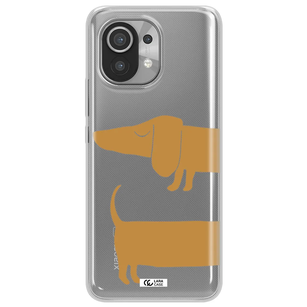 Dachshund Xiaomi Mi 11 Clear TPU Case