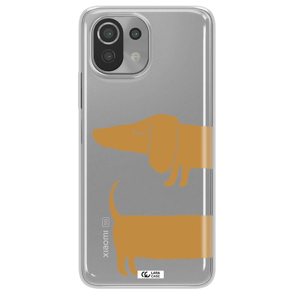 Dachshund Xiaomi Mi 11 Lite Clear TPU Case