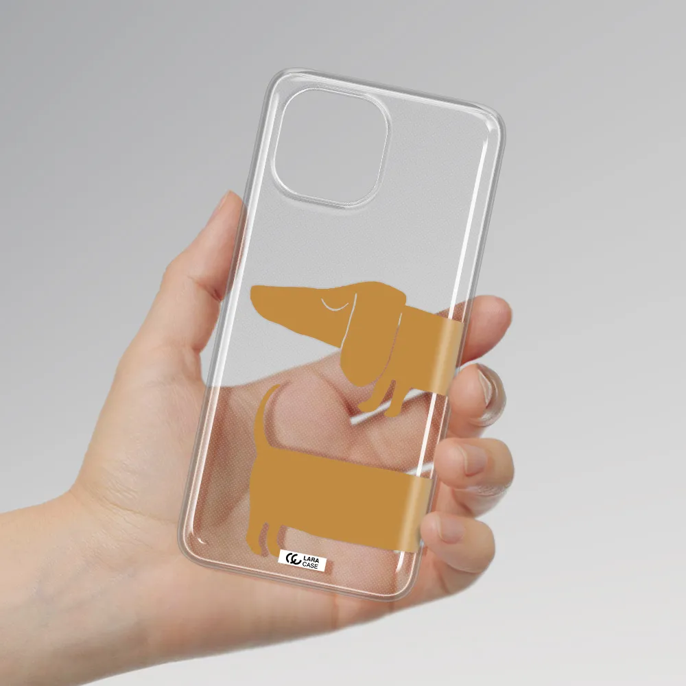 Dachshund Xiaomi Mi 11 Lite Clear TPU Case