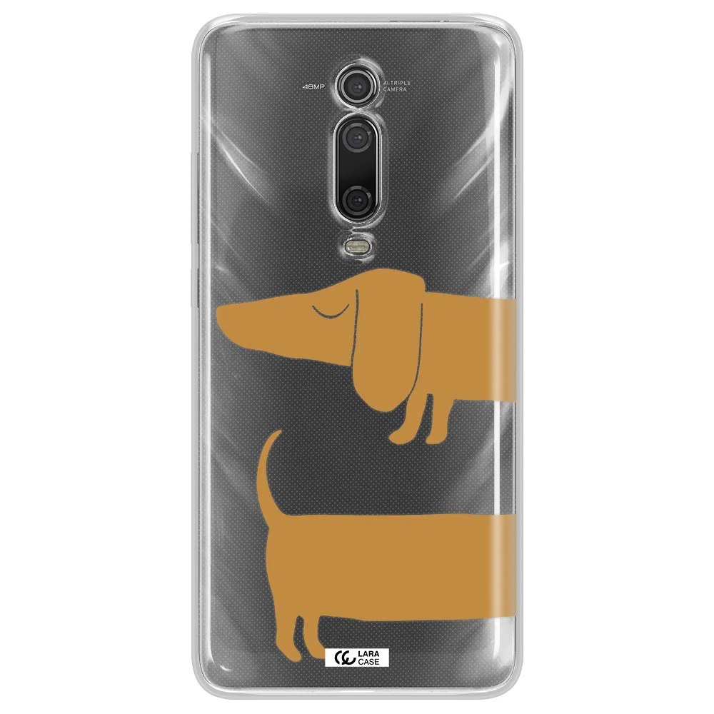 Dachshund Xiaomi Mi 9T Clear TPU Case
