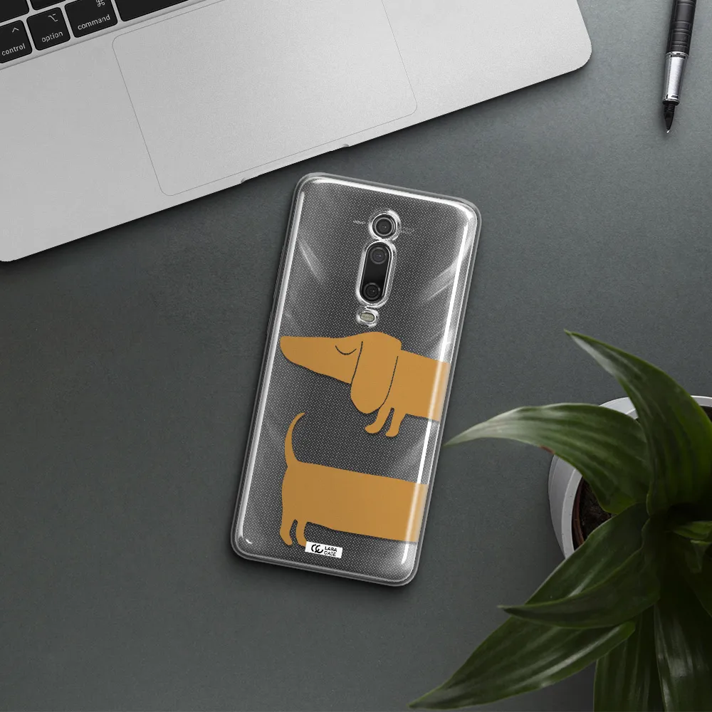 Dachshund Xiaomi Mi 9T Clear TPU Case